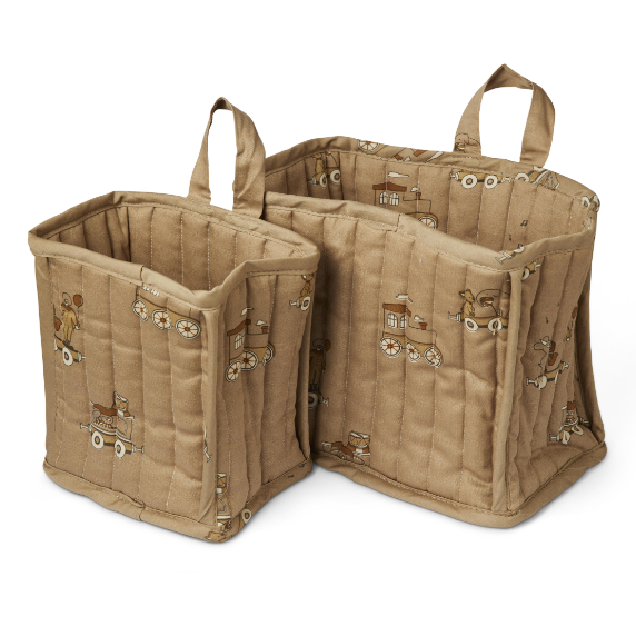 Lumi Quilted Basket Set