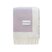 Colorblock Blanket No.1 - Purple