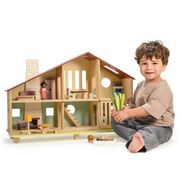 Cedar Chalet with Furniture