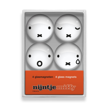 Miffy Face Window Glass Magnets
