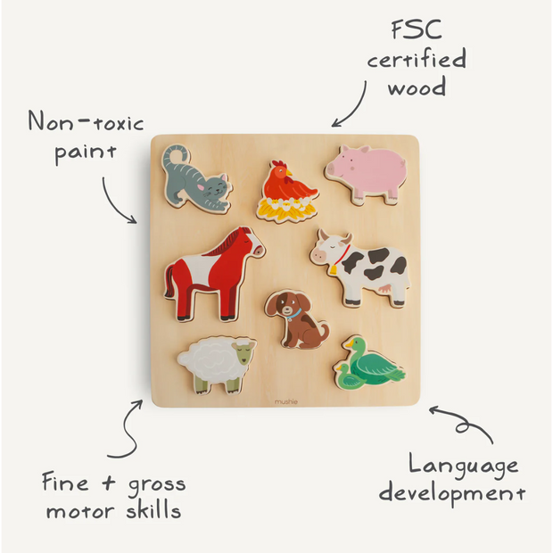 Farm Wooden Puzzle