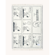 Peanuts Blanket Comic Doughnut