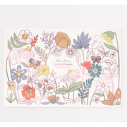 Butterflies & Flowers Coloring Placemats