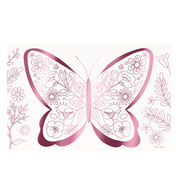 Butterflies & Flowers Coloring Placemats