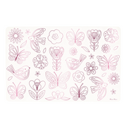 Butterflies & Flowers Coloring Placemats