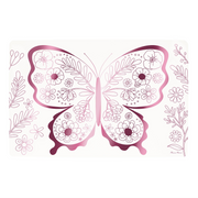 Butterflies & Flowers Coloring Placemats