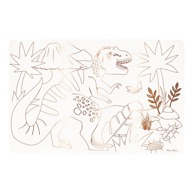 Dinosaurs Coloring Placemats
