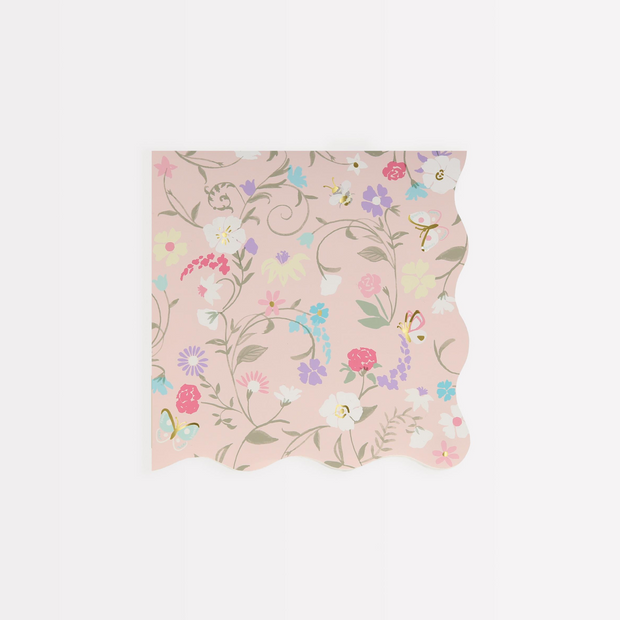 Laduree Floral Napkins