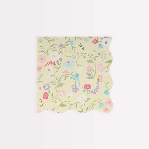 Laduree Floral Napkins