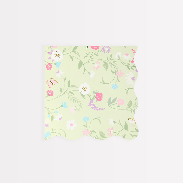 Laduree Floral Napkins