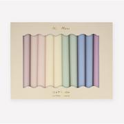 Pastel Table Candles