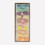 Pastel Velvet Mini Bow Clips