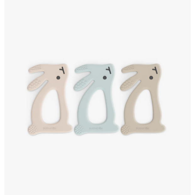 Wonderland Rabbit Teether VARIOUS COLOURS
