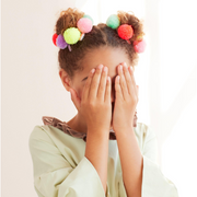 Pompom Unicorn Hair Clips