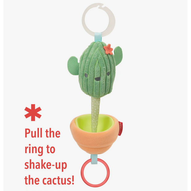 Farmstand Cactus Jitter Stroller Toy