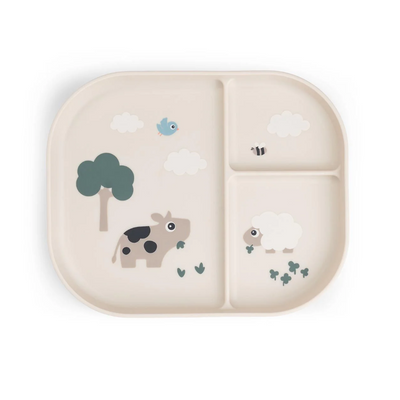 Foodie Compartment Plate VARIOUS COLOURS