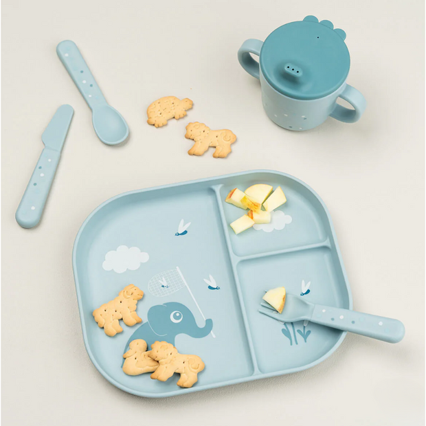 Foodie Compartment Plate VARIOUS COLOURS