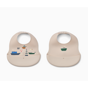 Ember Silicone Bib 2 Pack VARIOUS COLOURS PRE ORDER