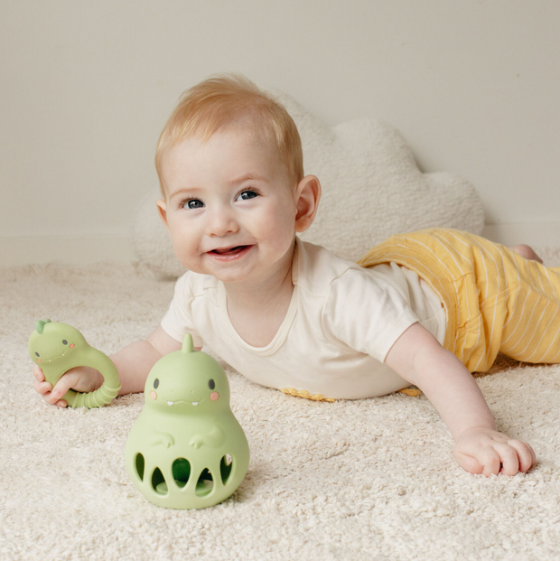 Dino Silicone Teether