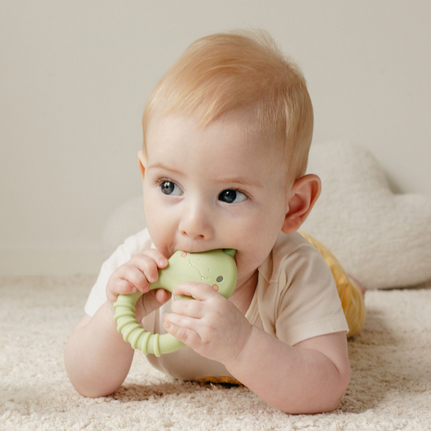 Dino Silicone Teether