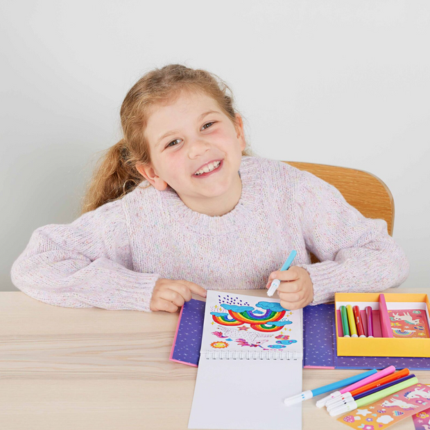 Colour By Numbers - Unicorn Dreaming