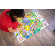 1 to 10 Giant Puzzle 54pc - Jungle