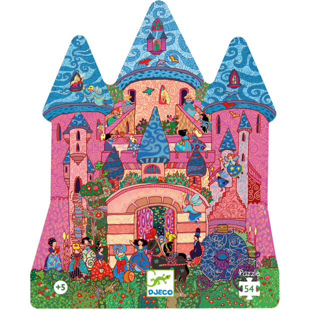 The Fairy Castle 54pc Silhouette Puzzle