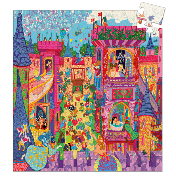 The Fairy Castle 54pc Silhouette Puzzle