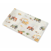 Diggers & Tractors Organic Muslin Wrap