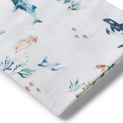 Ocean Organic Muslin Wrap