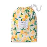 Sunny Citrus Fitted Cot Sheet