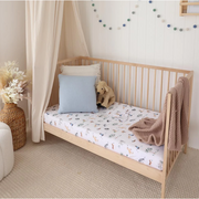 Dog Park Fitted Cot Sheet