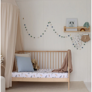 Dog Park Fitted Cot Sheet