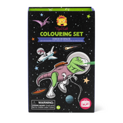 Colouring Set - Dinos in Space