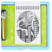 Colouring Set - Dinos in Space