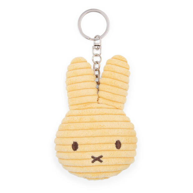 Miffy Flat Keychain ECO Corduroy VARIOUS COLOURS