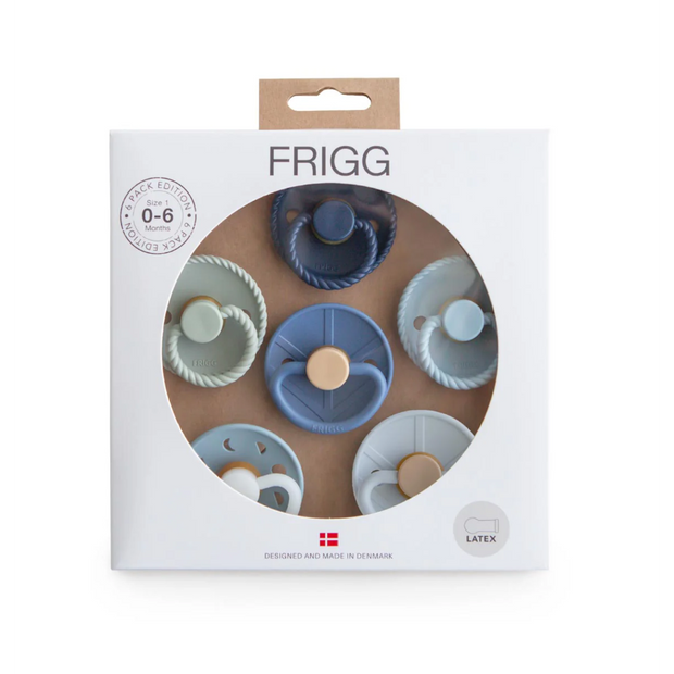 FRIGG Multi Pacifier Latex 6 Pack