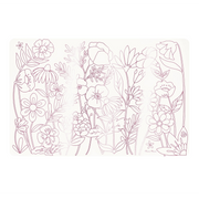 Butterflies & Flowers Coloring Placemats