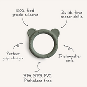 Mushie Bear Teether