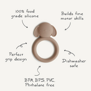 Mushie Dog Teether