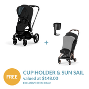 Priam Pram 2022 + FREE Cup Holder and Sun Sail