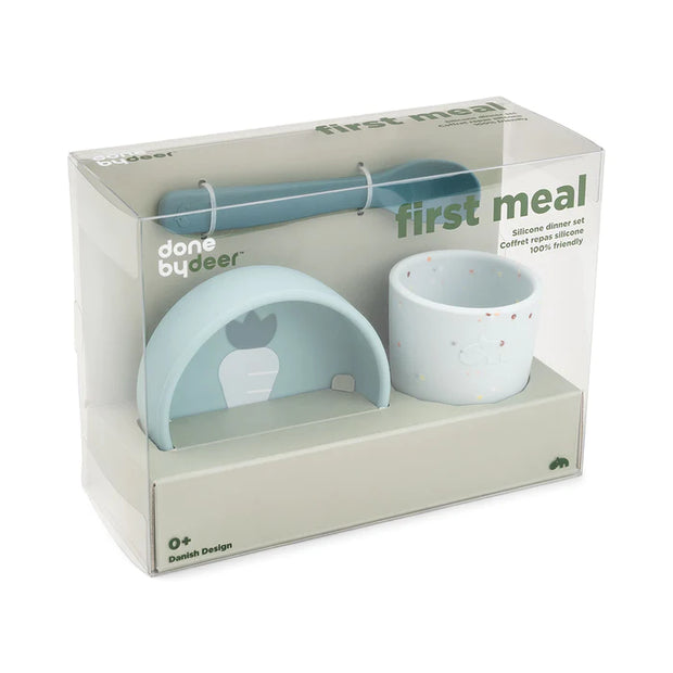 Silicone First Meal Set VARIOUS COLOURS