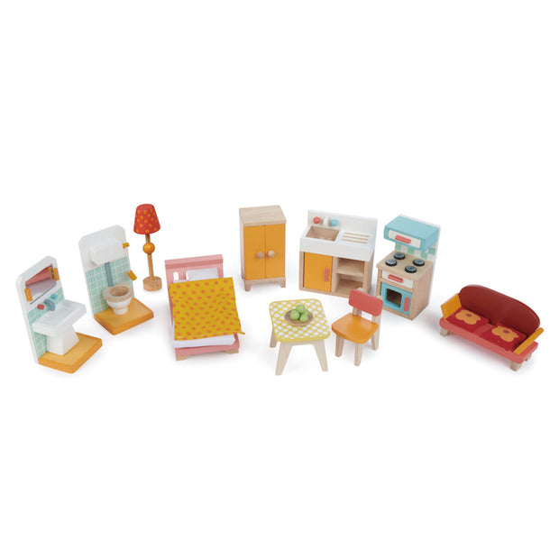 Foxtail Villa Doll House with Furniture