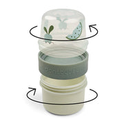 To Go 2-Way Snack Container Birdee VARIOUS COLOURS