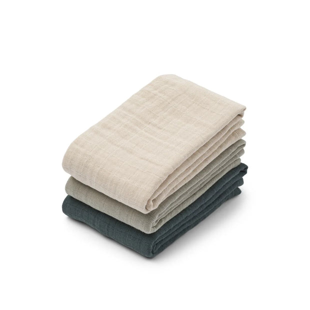 Lewis Muslin Cloth 3-pack VARIOUS COLOURS PRE ORDER NOVEMBER