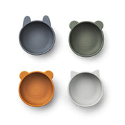 Iggy Silicone Bowls 4 Pack VARIOUS STYLES PRE ORDER DECEMBER