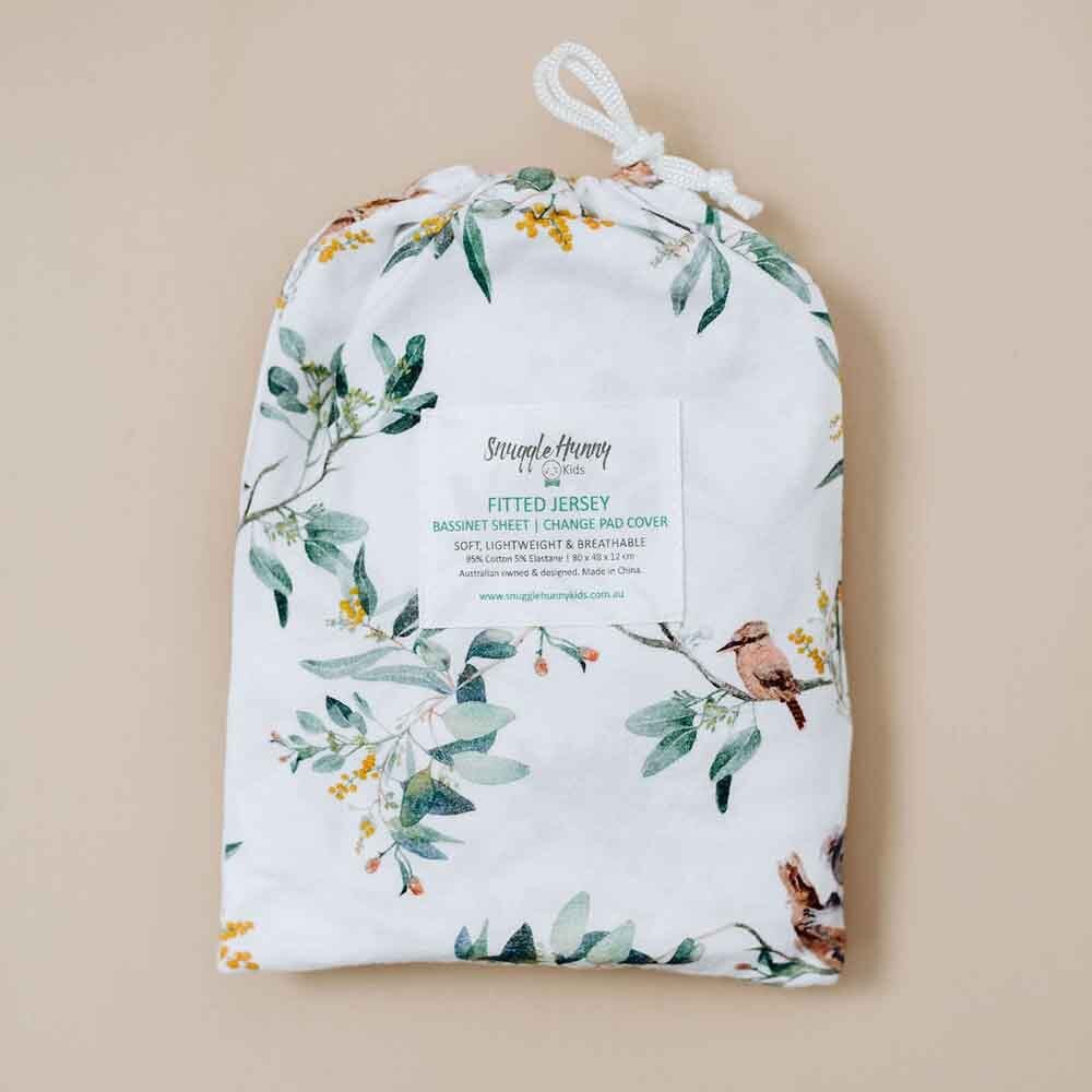 Bassinet Sheet / Change Pad Cover - Eucalypt Bassinet Sheet / Change Pad Cover - Eucalypt