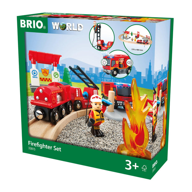 BRIO Firefighter 18 piece Set