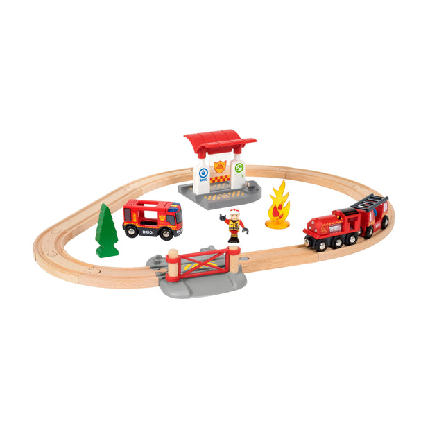 BRIO Firefighter 18 piece Set