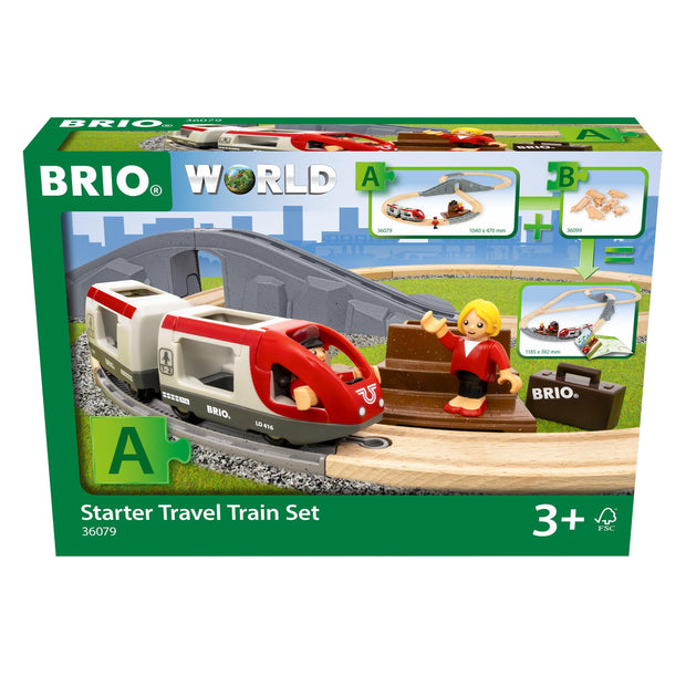 BRIO Starter Travel Train 22 piece Set